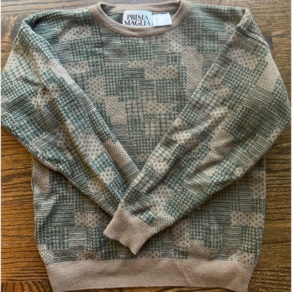 VINTAGE PRIMA MAGLIA Wool Sweater Size S-M - Picture 2 of 5